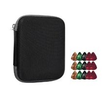 Guitar Pick Storage Case Bag All Size Picks Storage Case