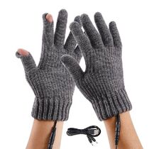 Heated Gloves For Men Women Warm Screen Touch USB Heating