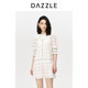 DAZZLE Disu Ole hollow lace collar dress ສອງສິ້ນ 2D3O5027B