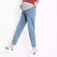 Голубая джинсовая ткань (осенний стиль)