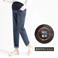 蓝灰牛仔 （加绒）