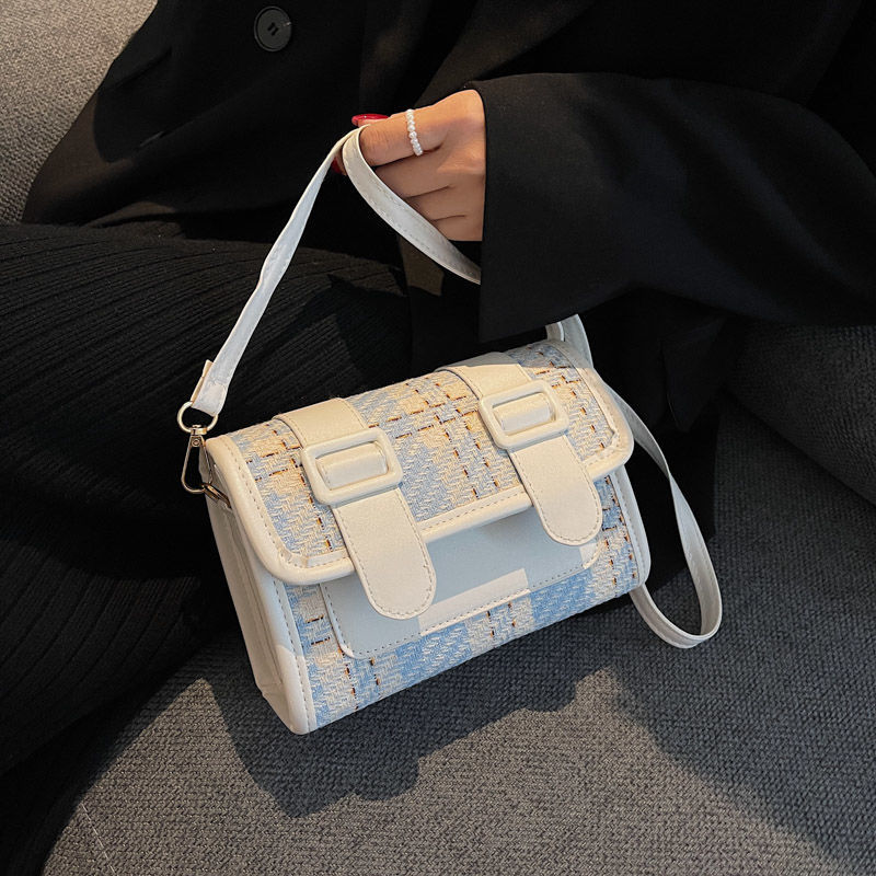 Fall Plaid Pouch Pack Woman Bag 2021 New Wave Minimalist Fashion Single Shoulder Bag 100 Hitched Cambridge Bag