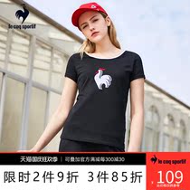 Lecac Ole Print Round Neck Short Sleeve T-Shirt Womens CBT-0151201