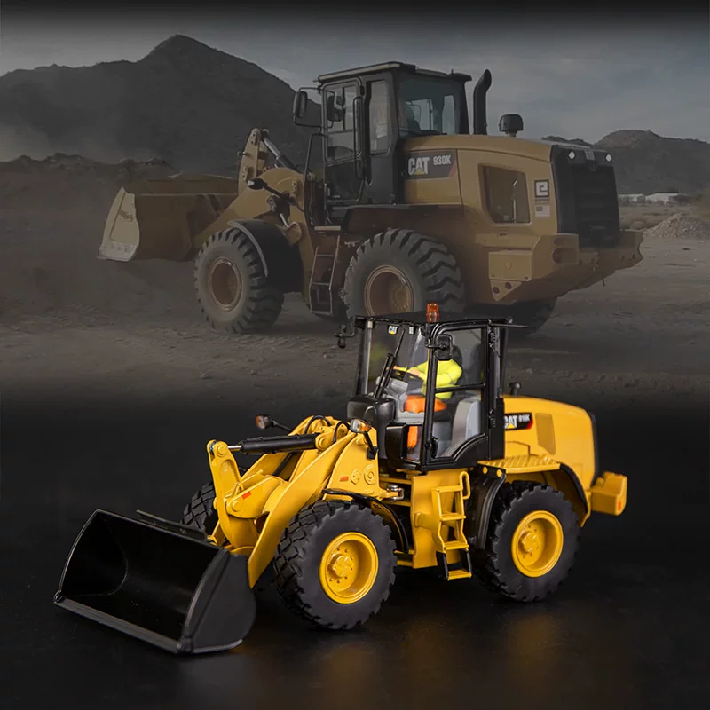 Кит Caterpillar 910K колесный погрузчик сплав имитационная инженерная техника автомобильные украшения 1:32 моделирование стекающий/сложенный