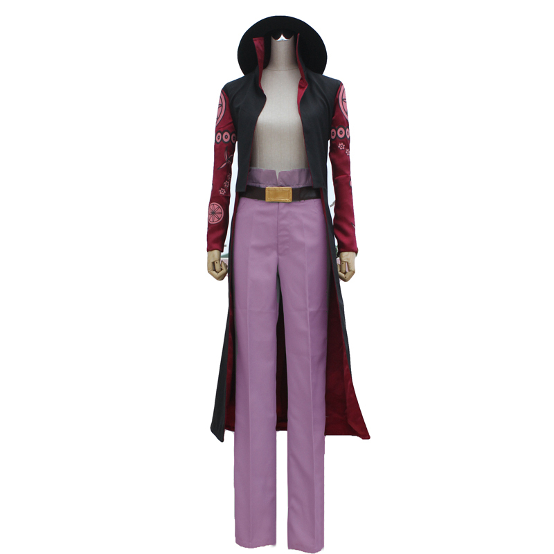 One Piece, Eagle Eye, Joracor, Mihawk, Seven Warlords of the Sea Cosplay Costume