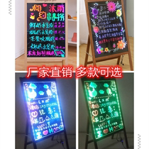 Luminous billboard LED electronic fluorescent panel outdoor pendulum stall doorway display with hand writing editing publicity convenient board