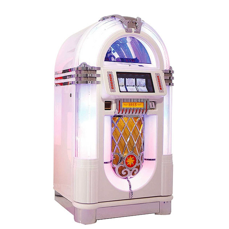 Bản demo của AnhSL15CD Jukebox Jukebox Bluetooth Vinyl vận hành bằng đồng xu Người bán trang trí đầu máy ghi âm lớn - Máy hát