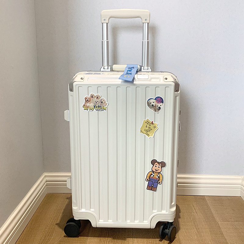 Object aluminum frame luggage universal wheel luggage trolley case 28 suitcase 20 boarding case 24 inch 26 men and women