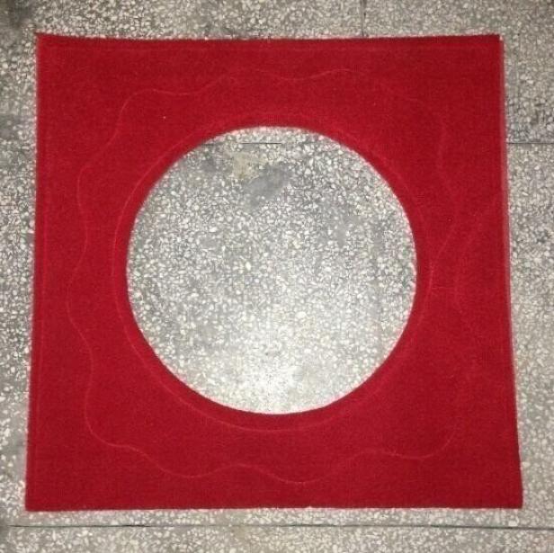 Steamer pad washer anti-overflow steamer gasket pad cloth pad extra thick carpet cloth foot pad steamed bun machine square