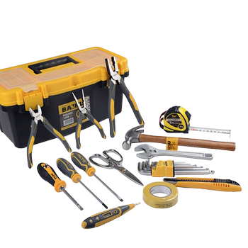 Set of imported german household storage daily tool box