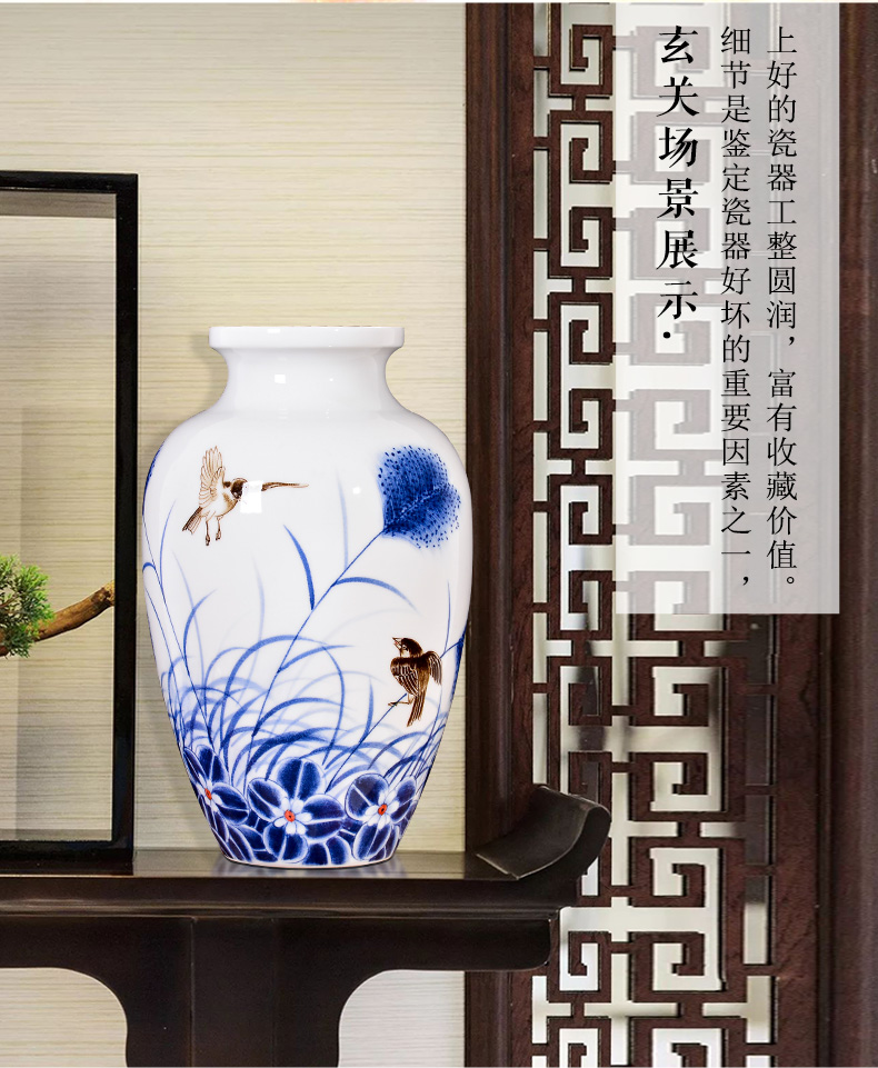 The Master of jingdezhen ceramics hand - made thin body Chinese sitting room porch rich ancient frame TV ark, decoration gifts furnishing articles