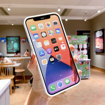 Apple 12 phone case iPhone11 decompression pinching x buns xsmax for se2 silicone xr camera all-inclusive 7p creative 8Plus stereo mini funny pr