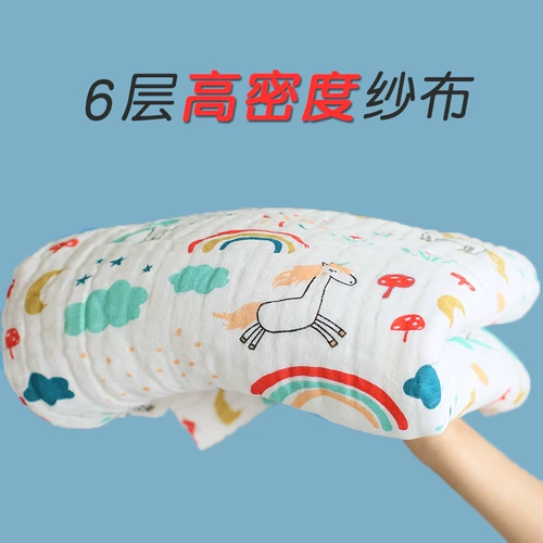 Хлопковое марлевое детское банное полотенце для новорожденных, средство детской гигиены для младенца, хорошо впитывает воду