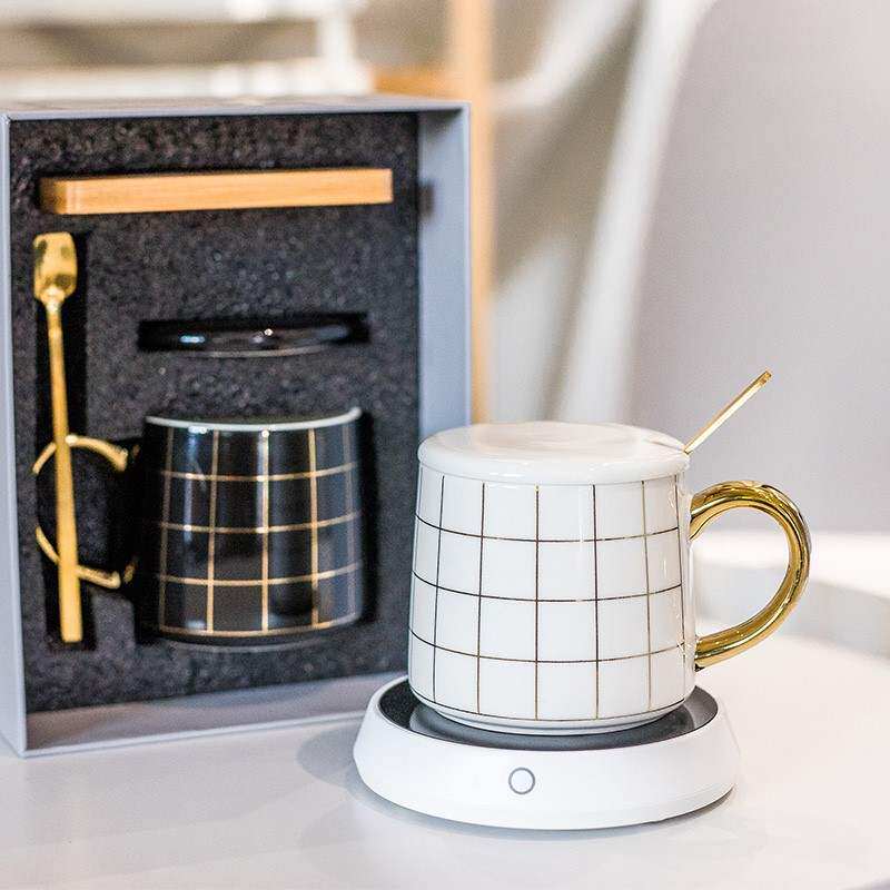 55 ° C Heating Cup Heating Cup Home Thermal Milk Divine Instrumental Automatic Thermostatic Water Cup Base Mat Warm Cup Mat