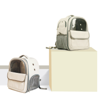 Cat Bag Out of Portable Breathable Large Capacity Cat Backpack Pet Space Cabin Double Shoulder Backpack Pooch out for summer