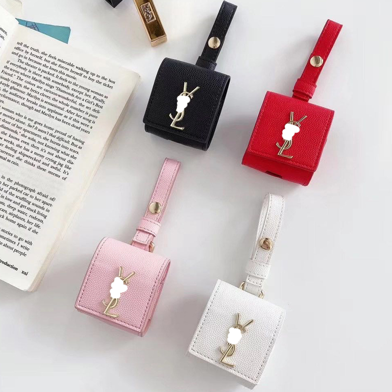 White S-bag -- Pro3TXO letter Y package apply Apple airpods1 generation 2 generations Earphone cover airpodspro3 smart cover Internet celebrity tide