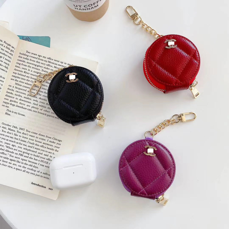Cowhide C Universal Model (Suitable For Any Model Of Headphones, Take A Note Of The Color, Do Not Note Random Hair) Note That There Is No MirrorTXO fragrant wind currency Earphone cover apply iPhoneairpods1 / 2 generations Bluetooth smart cover pro3 Huawei air