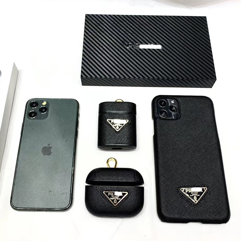 Black Gold Standard Cross Pattern Mobile Phone CaseTXO apply Apple airpods1 generation 2 generations Earphone cover airpodspro3 Chaopai Apple Mobile phone shell suit