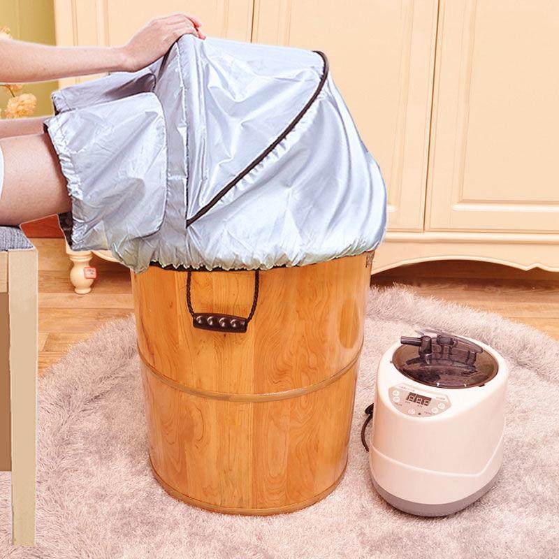 Wood barrel fumigation cover Bubble Feet Barrel Insulated Hood Wash Feet Bucket Hood Foot Bath Tub Foot Bath Lavening Steam Cloth Hood Home