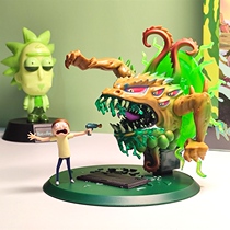 US imports official genuine Rick and Morty Rick and Morty Rick and Morty peripheral hand collection model