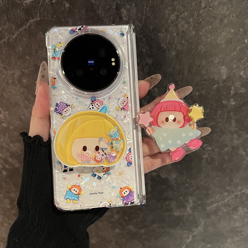 Suitable for Vivo X Fold 40% off Folding Screen Phone Case, Colorful Shell Pattern Wave Dots Yoyo Design, Suitable for Huawei Mate X7 Middle Axis Protection, X6/X5 Rocking Stand Chain, Suitable for Oppo N6 Women's Model Suitable for Vivo X Fold 40% off Folding Screen Phone Case, Colorful Shell Pattern Wave Dots Yoyo Design, Suitable for Huawei Mate X7 Middle Axis Protection, X6/X5 Rocking Stand Chain, Suitable for Oppo N6 Women's Model