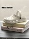 NB CROSS Flagship Store Croc Shoes Women's Outerwear 2025 New Summer Men's and Women's Couple's Versatile Women's Sandals
