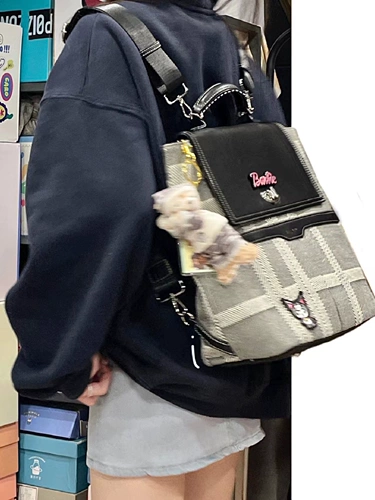 Вместительный и большой рюкзак, сумка на одно плечо, сумка через плечо, в корейском стиле