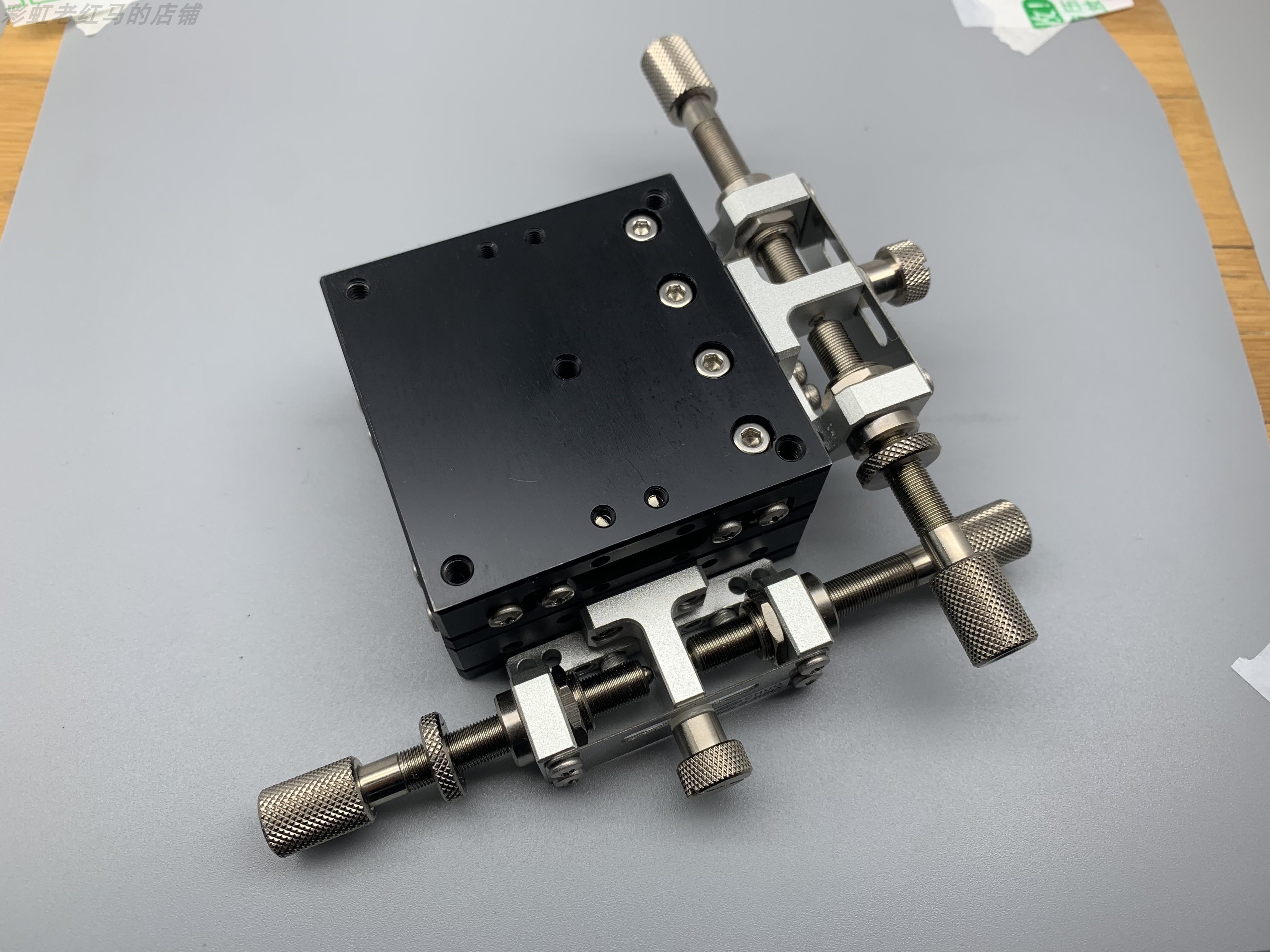 Optical XY Pindle Platform Two axis mobile platform Central precision LD-6042-S6 countertop 60MM spot