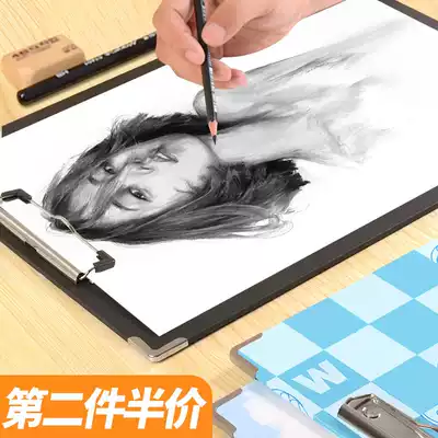 Sketchpad sketching board for art students drawing board beginner drawing tool set 8K Custom Waterproof drawing clip wooden sketch board children portable sketch clip writing board can print logo