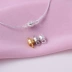 S925 bạc sterling bạc khóa nam châm phụ kiện trang sức đơn giản và linh hoạt làm bằng tay chuỗi hạt làm vòng tay vòng cổ móc khóa sắt - Vòng đeo tay Clasp