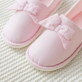 Летняя тонкая послеродовая хлопковая удобная обувь для беременных, нескользящие дышащие тапочки для молодой матери, мягкая подошва, 6 мес.