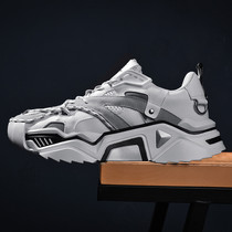 Reflective Old Dad shoes Men and women breathable 100 lap thick bottom ins superfire 2019 mesh red new lovers sneakers