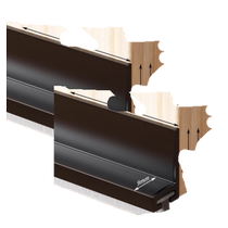 Door gap and door bottom sealing strip sound insulation and windproof windshield artifact door and window gap winter waterproof brush dustproof sticker 824