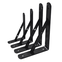 Tripod wall load-bearing right-angle iron fixing tripod wall bracket storage rack shelf support 824