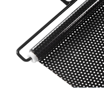 Window shading artifact sunshade curtain balcony sunscreen retractable curtain suction cup punch-free office insulation curtain 824