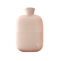 Hot water bag filled with water Hot water bag small hot compress special large belly warmer hand warmer aunt waist bag 824