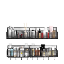 Bathroom storage rack bathroom rack wall-mounted storage rack punch-free wall-mounted bathroom storage rack 824