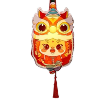 New Years lanterns handbag Handmade childrens toy Artisanal Diy Lunar New Year decorated with ancient wind lanterns The new Spring Festival dragon lantern 824