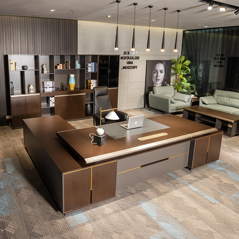 Boss Table Manager Table Minima Modern Upscale Boss Desk Light Extravagant Office Furniture Big Bandae President Table