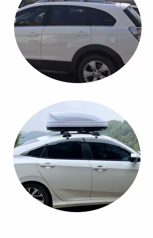 Thích hợp cho hành lý trên nóc Toyota Yizhi vali dung tích lớn giá để hành lý hộp lưu trữ phụ tùng ô tô - Roof Rack
