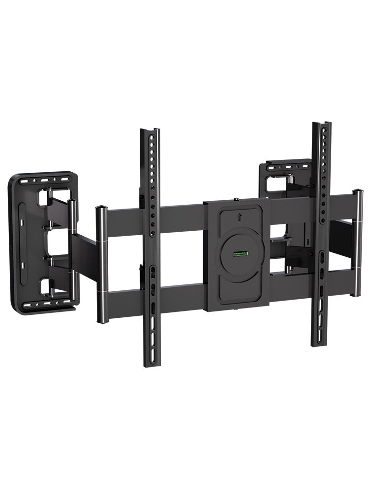 Ultra-Thin Embedded Tv Retractable Mount Folding Rotating Wall Bracket Suitable for Huawei Skyworth 75/ 85inch