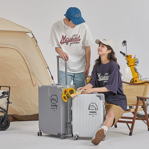 Брендовый универсальный чемодан для влюбленных, популярно в интернете, 20 дюймов, 24 дюймов