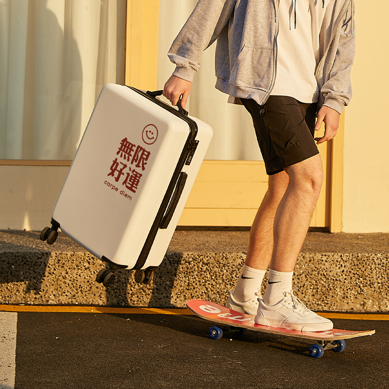 Luggage female Japanese strong and durable trolley case 2022 new student travel box male 20 inch boarding 24