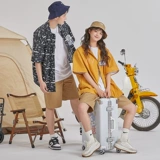 Вместительный и большой портативный высококачественный мультяшный прочный чемодан, 20 дюймов, 24 дюймов