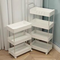  Dormitory small cart narrow multilayer shelve floor bedroom kitchen mobile snacks bathroom toilet storage god