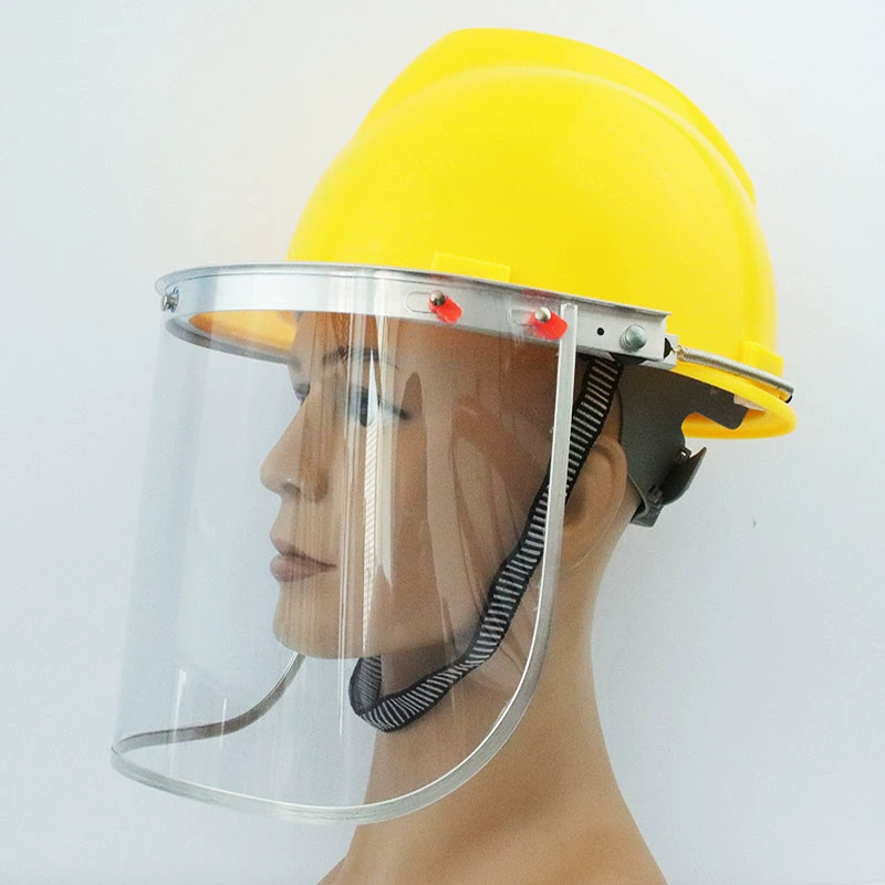 Mũ bảo hiểm gắn đầu hàn bảo vệ khung nhôm mặt nạ thợ hàn nhẹ chống sương mù chống va đập mài mặt nạ bảo hộ hàn