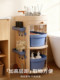 Bathroom storage rack bathroom toilet storage rack bathroom trolley sandwich storage cabinet multi-layer removable