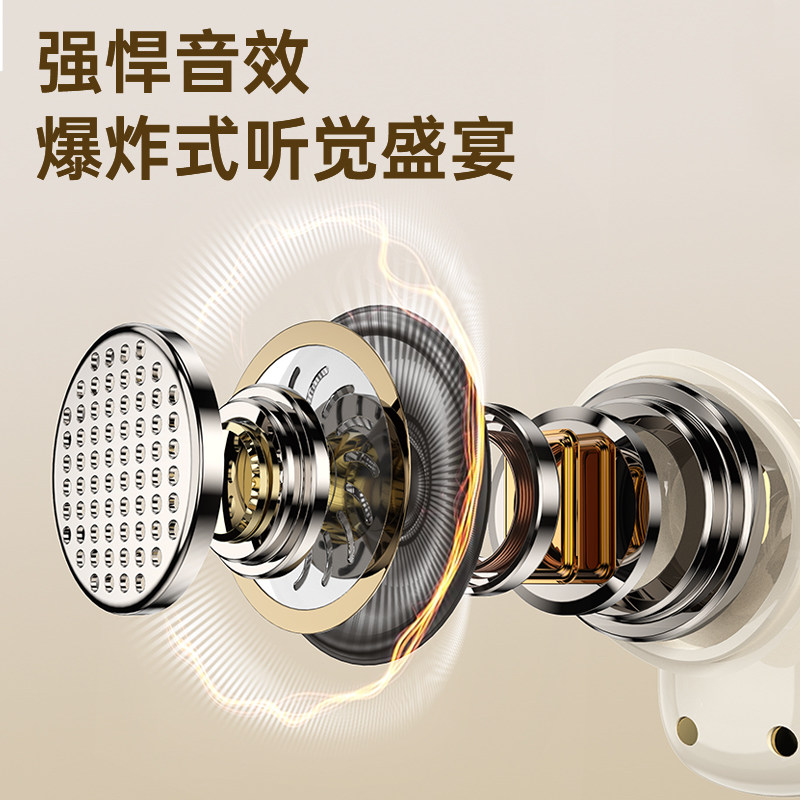 Wireless Bluetooth Headset 2025 New Model, Ultra-Long Battery Life, Large Battery, Cute for Girls, Compact, Mini, High Sound Quality, Noise Reduction