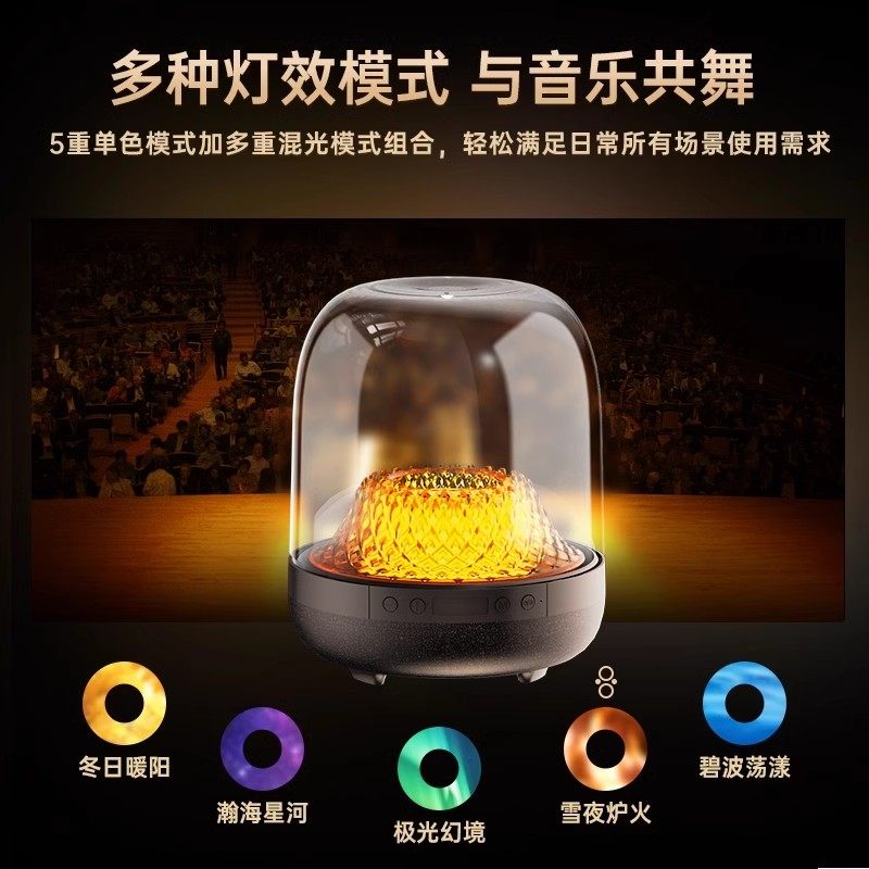 [Subwoofer] Huaqiang Beimanhattan Audio Wireless Bluetooth Speaker Computer Desktop Card Harmanton 2025 Model