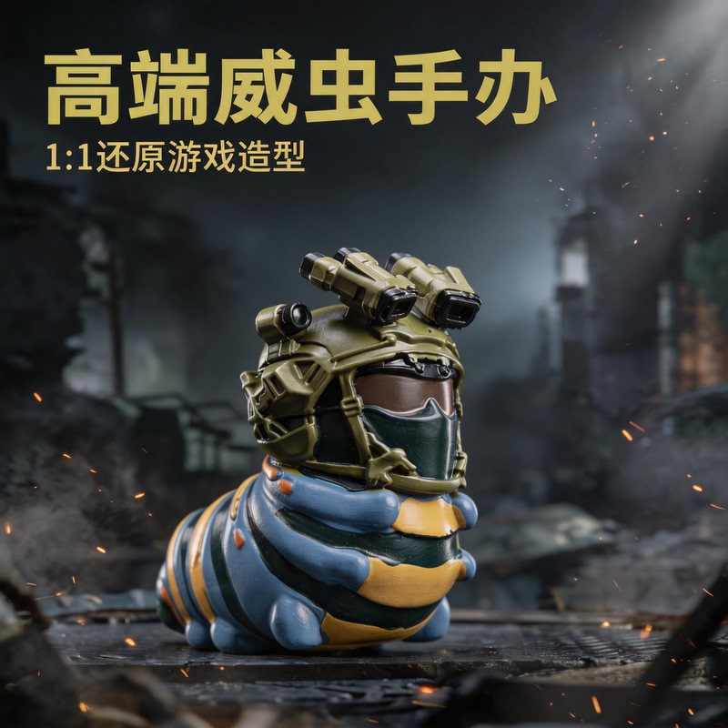 New Delta Force Insect 3D Figurine, Finely Crafted Replica of a Trendy Anime Toy, Gift Doll